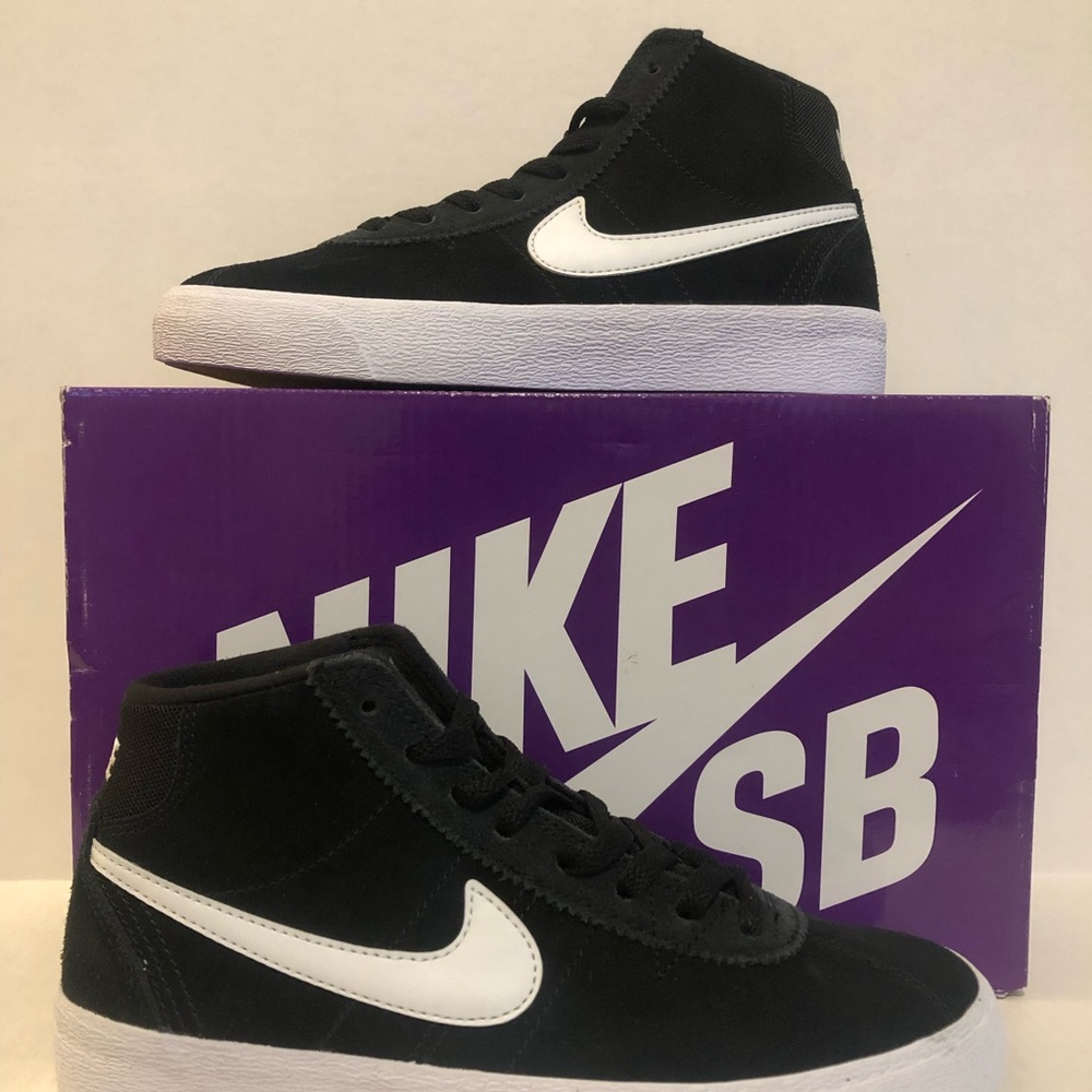 Nike SB Black and White High-Tops Brand New